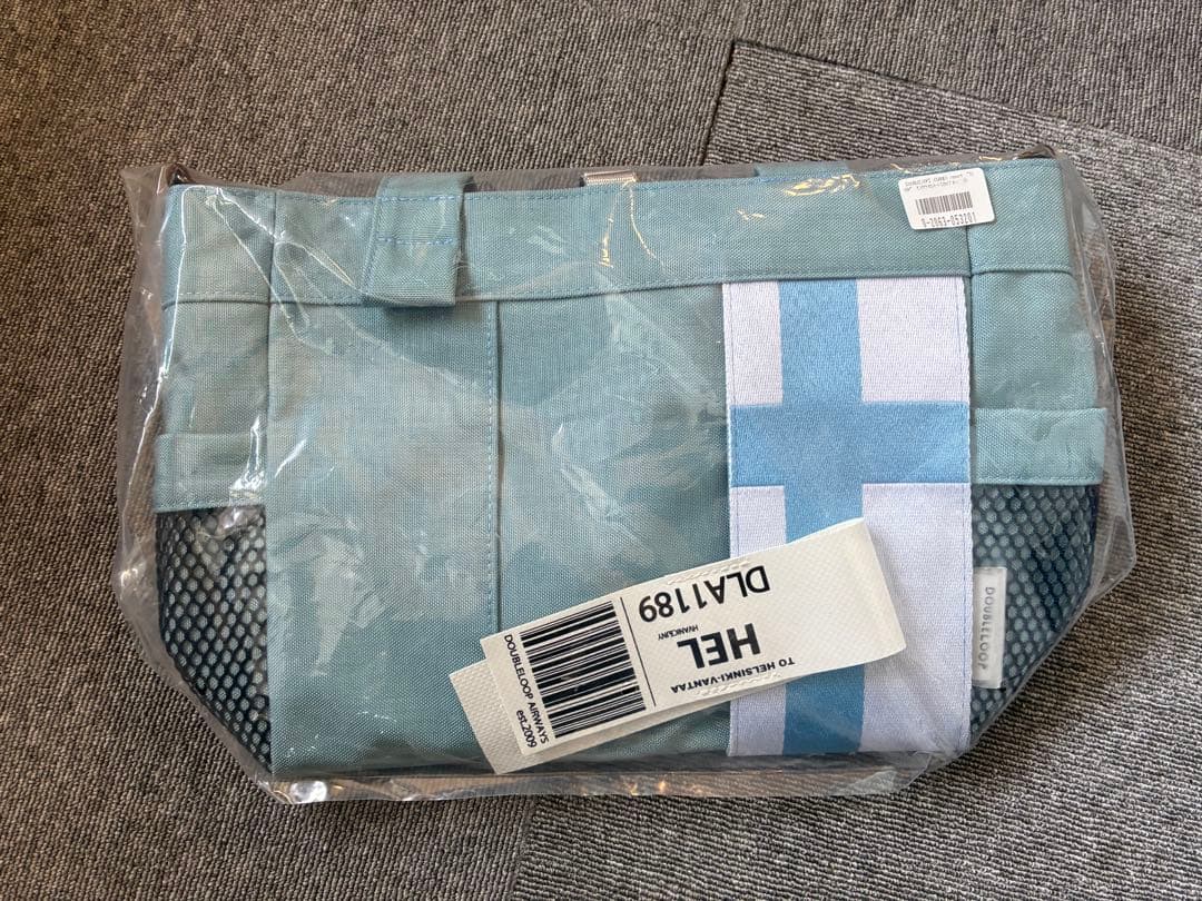 【由太】DOUBLE LOOP モンタナ　トート　スカイブルー　Sサイズ