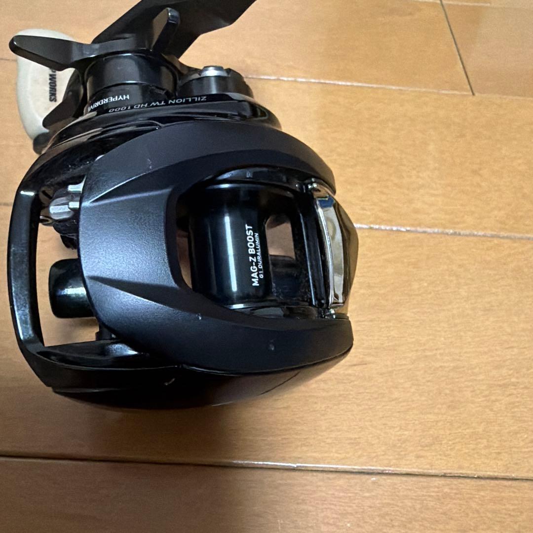 ジリオンTW HD XGベイトリール SLP WORKSハンドル 右巻き