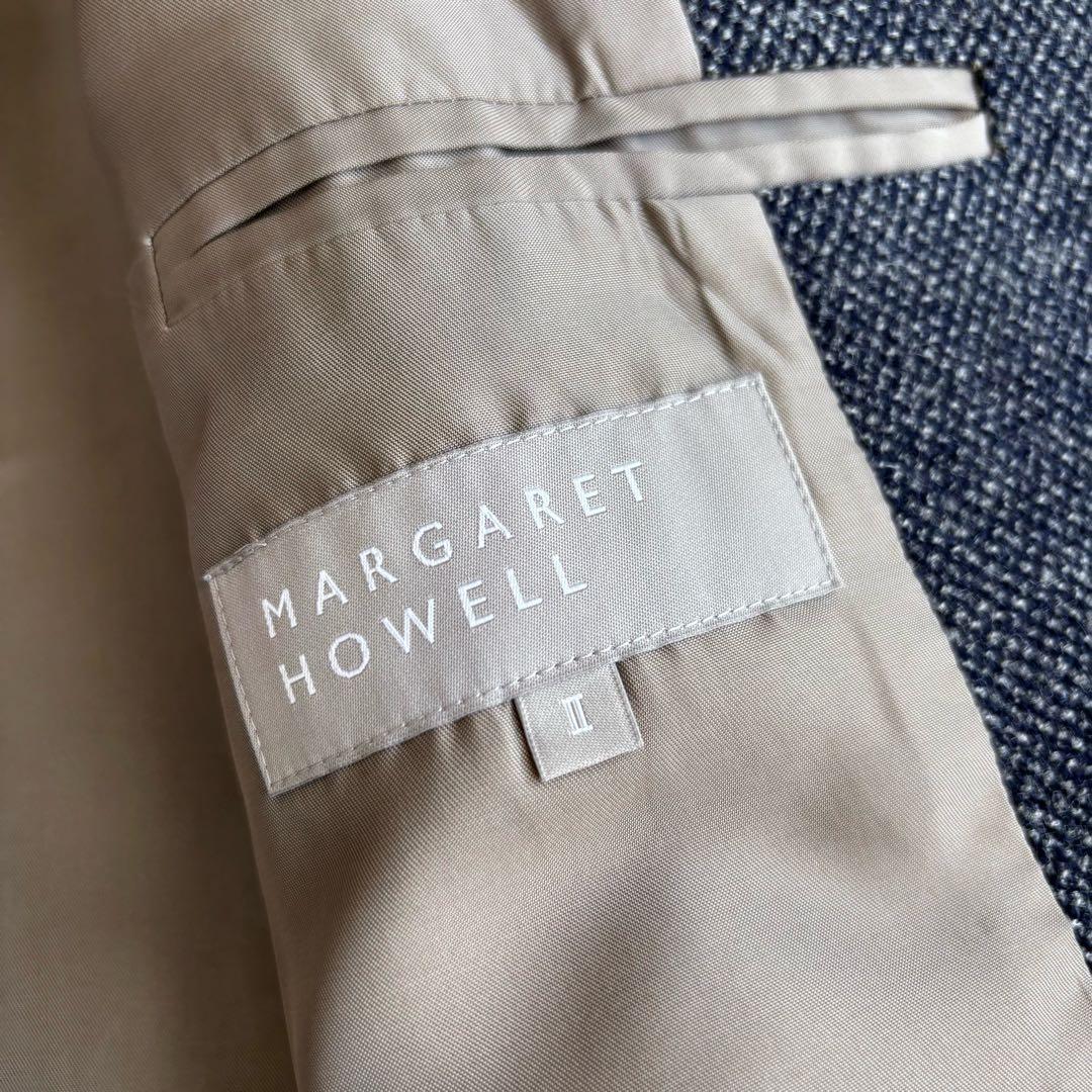 MARGARET HOWELL マーガレットハウエル　ツイード　コート　美品
