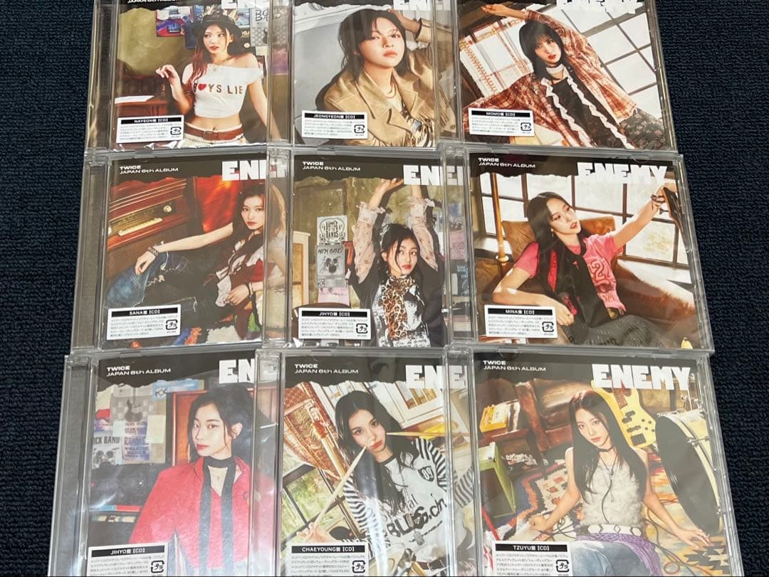 twice enemy 888限定BOX盤 ソロ盤 トレカ まとめ売り