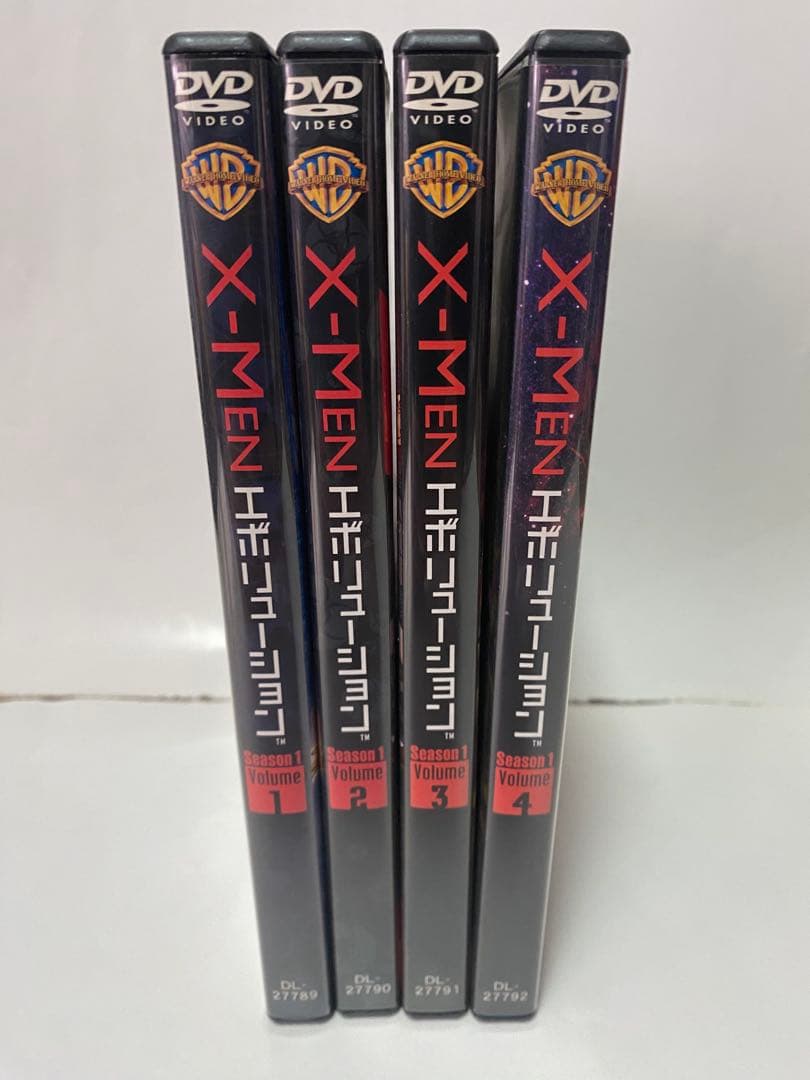 X-MEN: エボリューション　ファースト・シーズン　全4巻セット