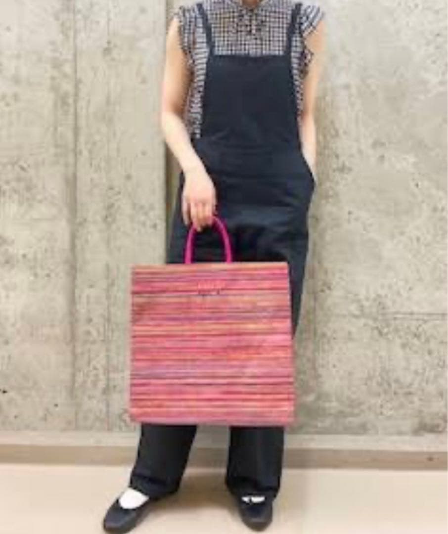 to b by agnes b バックリボンサロペット