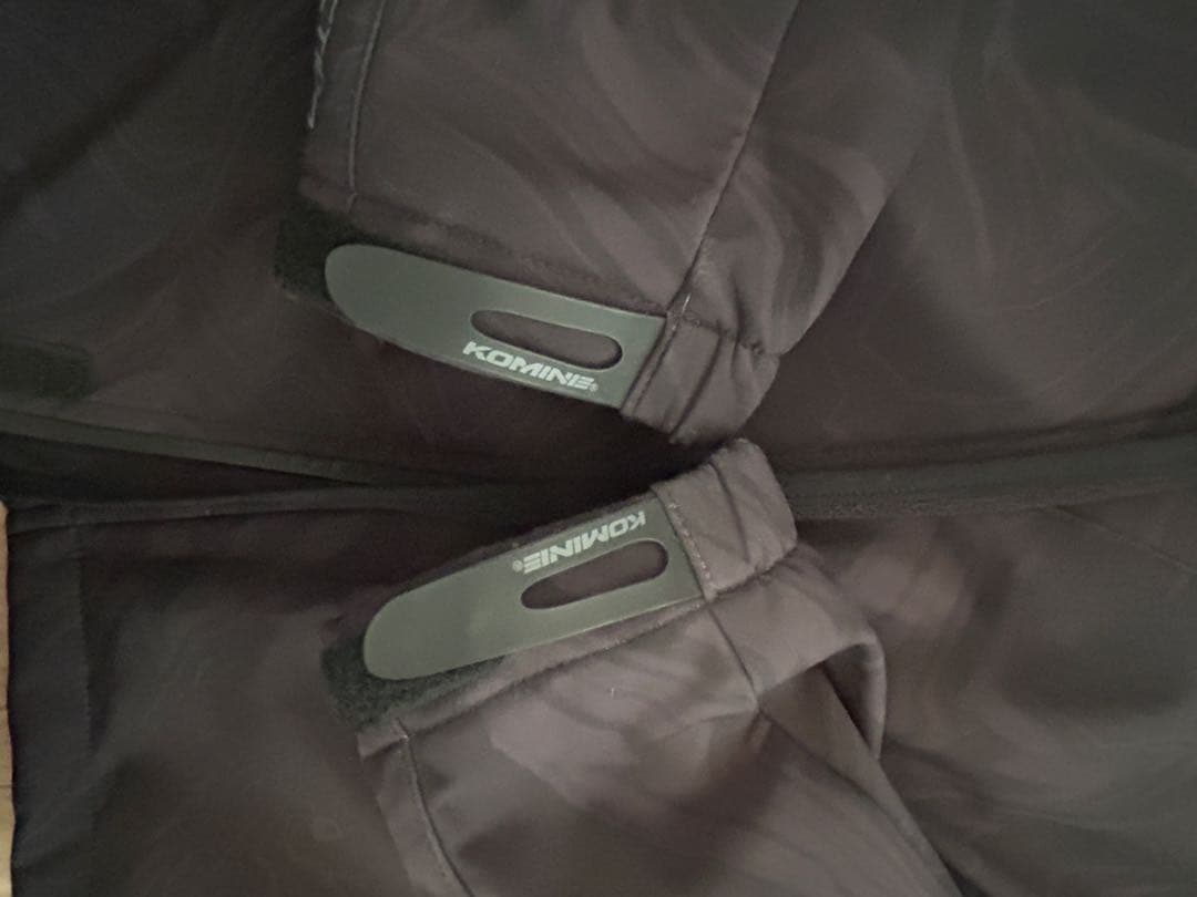 コミネ　プロテクトソフトシェルウィンターパーカー　ネオブラック　Lサイズ
