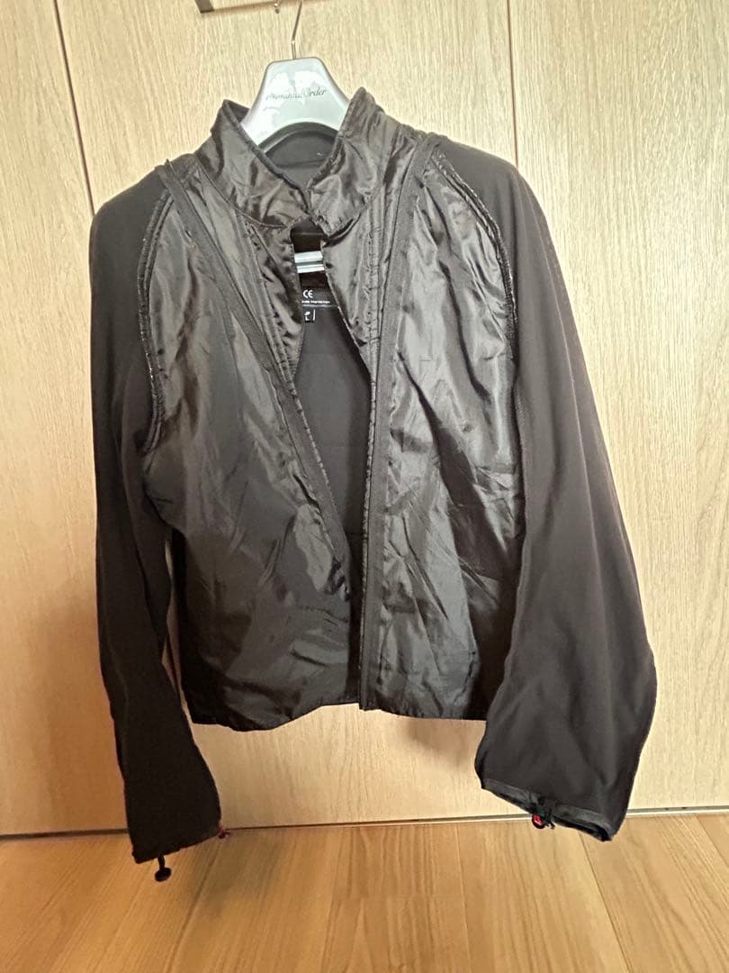 コミネ　プロテクトソフトシェルウィンターパーカー　ネオブラック　Lサイズ