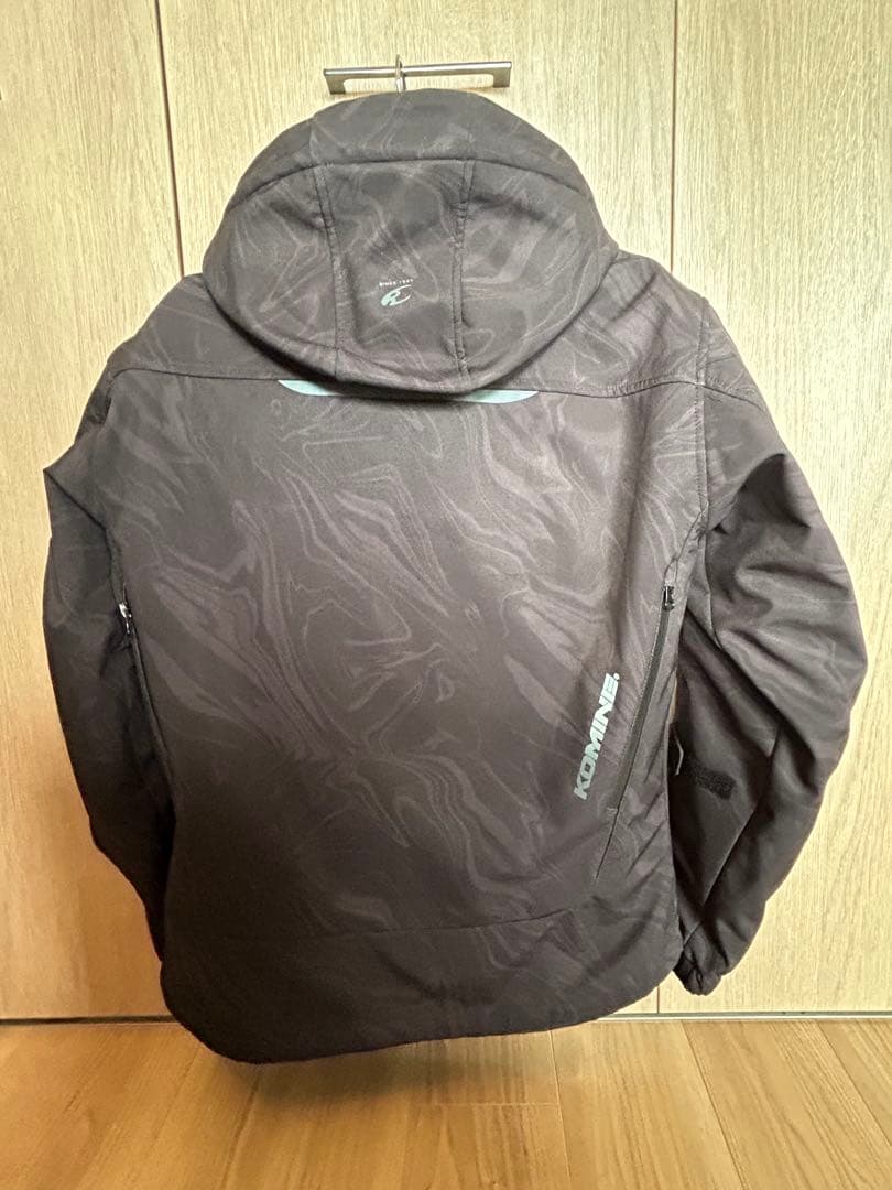 コミネ　プロテクトソフトシェルウィンターパーカー　ネオブラック　Lサイズ