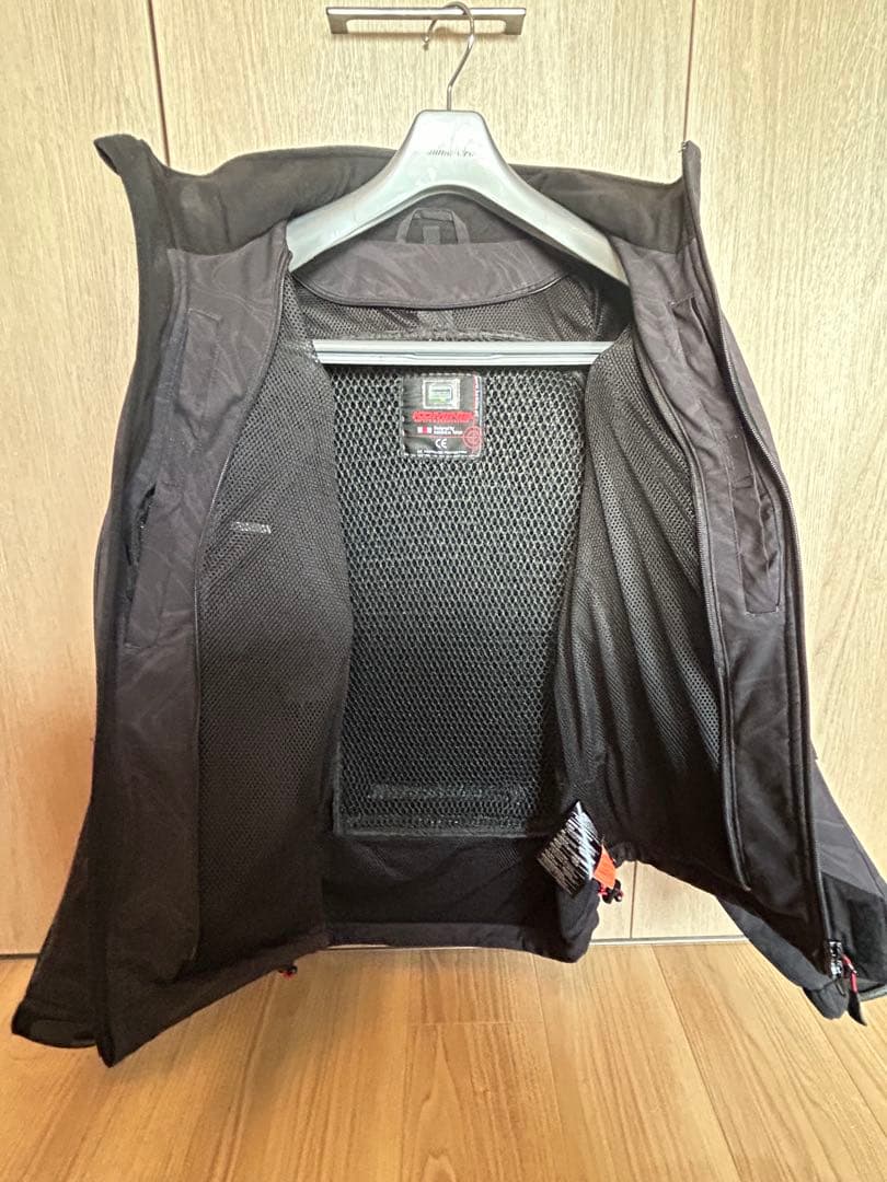 コミネ　プロテクトソフトシェルウィンターパーカー　ネオブラック　Lサイズ