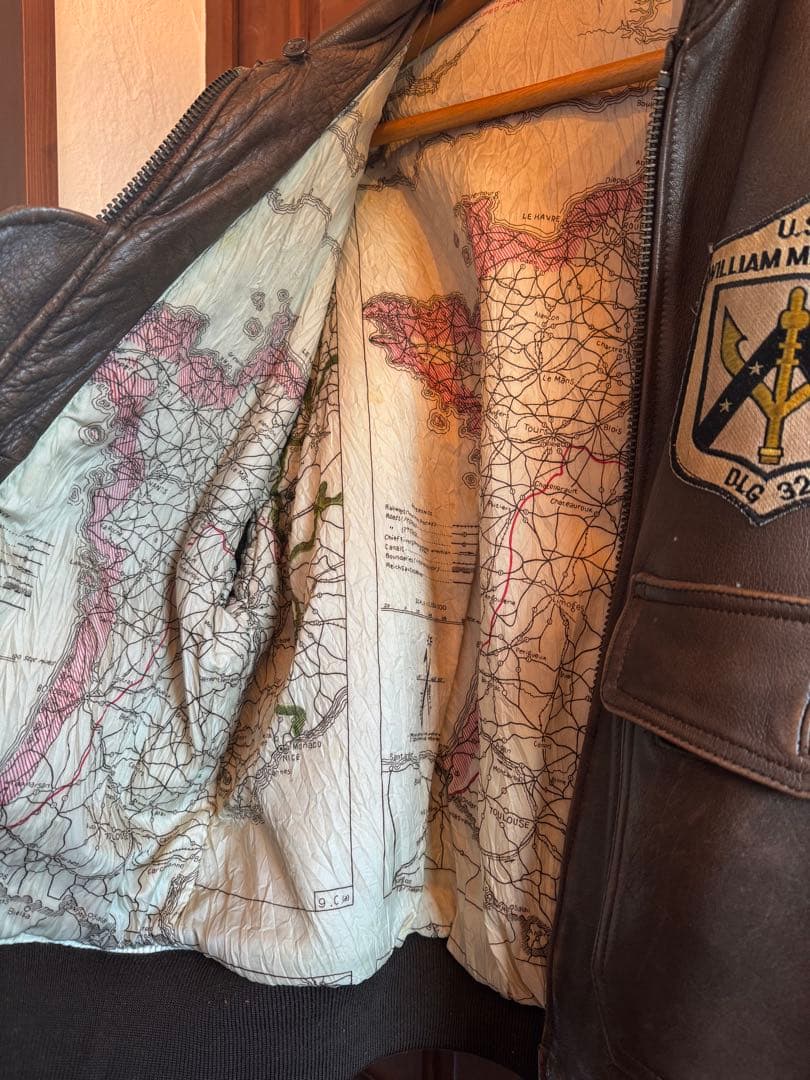 K*1様 80's-90's ビンテージフライトレザージャケット vintage