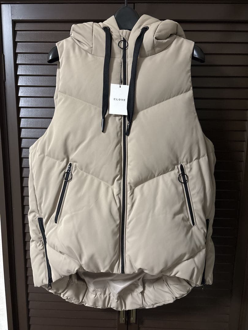 【土日限定お値下げ】ヤマダヤ　CLOVE ソフトツイルダウンベスト