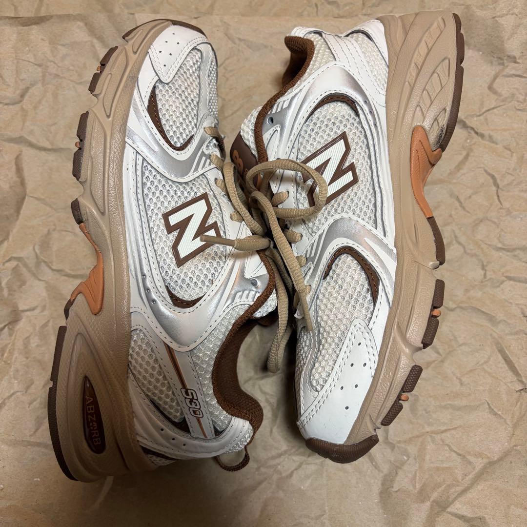 限定 ニコアンド別注 ニューバランス 530 MR530NI ブラウン 23.0