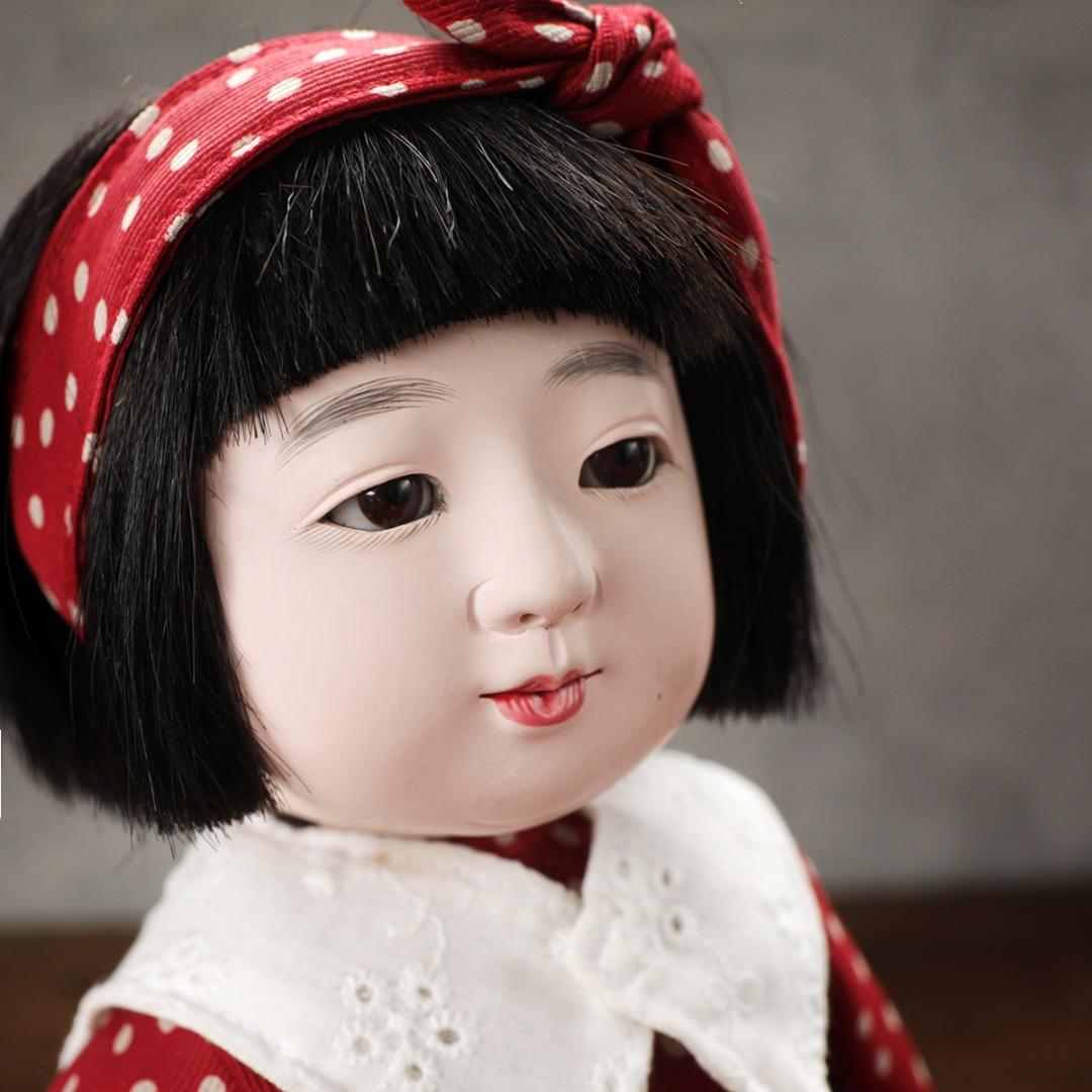 【可愛い市松人形3】お姉さんの穏やかなお顔