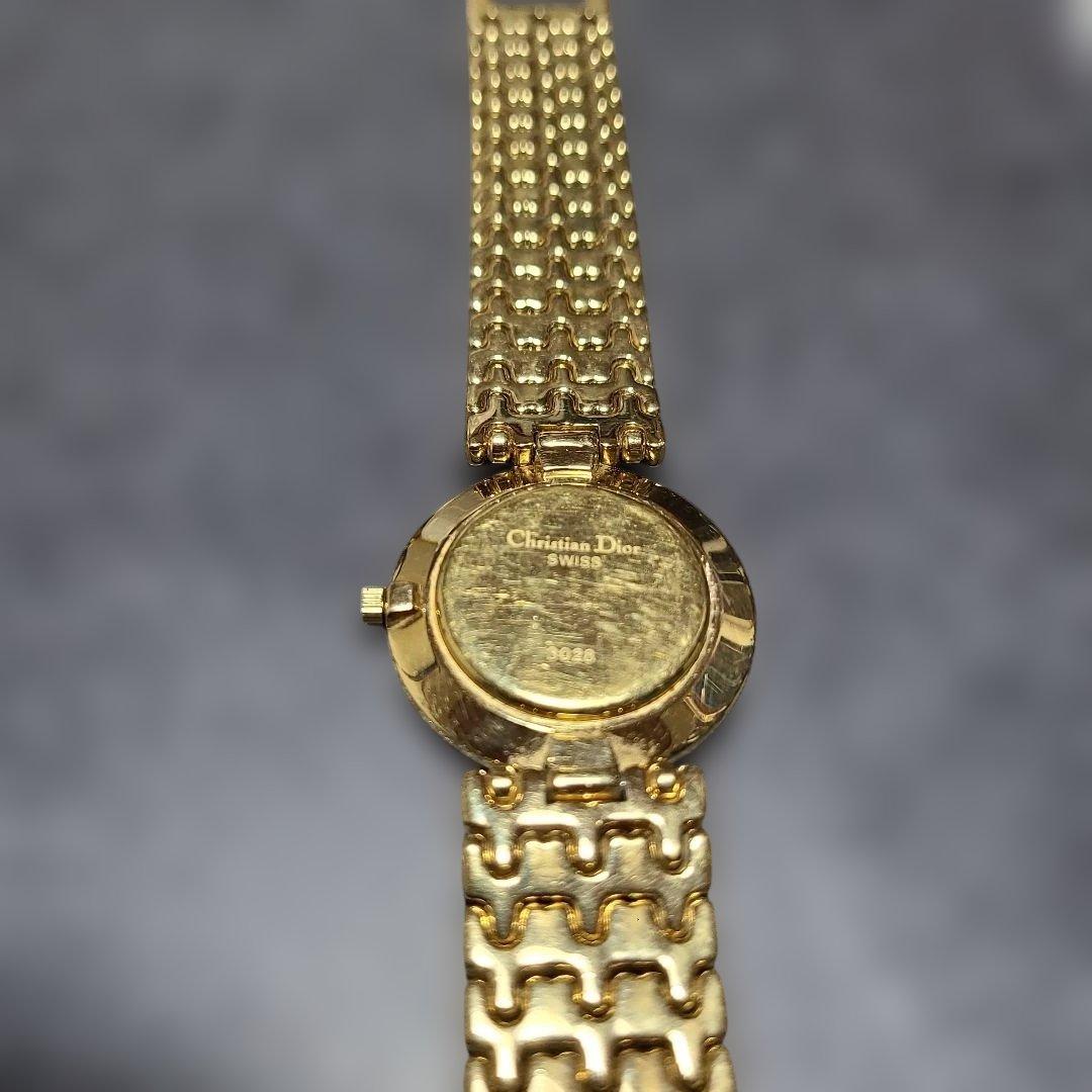 クリスチャン ディオール ラウンド 腕時計 ユニセックス　稼働品