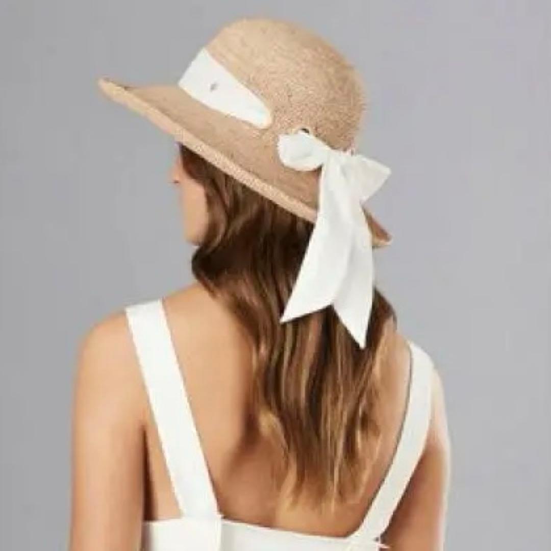 美品✨ヘレンカミンスキー✨ラフィア✨リボン