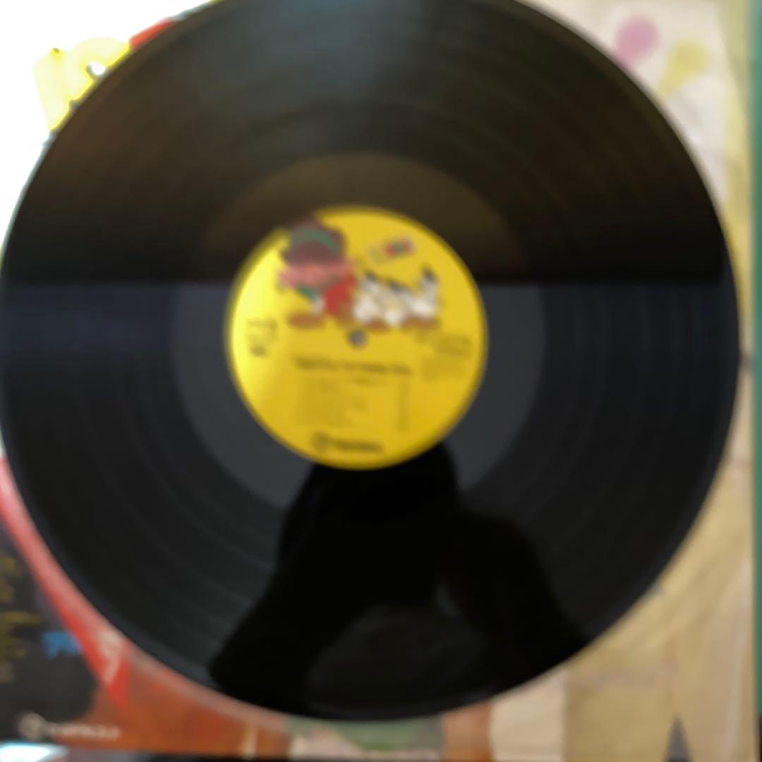 19BOX フギブギおもしろりん レコード 帯付歌詞カード・ふろく付き(廃盤)