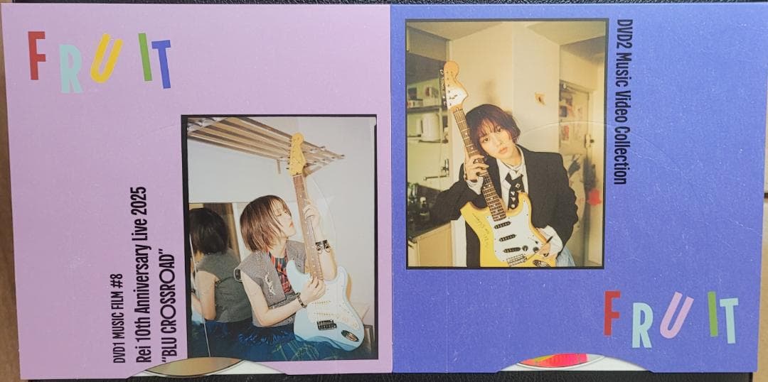 Rei『FRUIT』10周年記念BEST限定盤 サイン入りCD2＋DVD2 美品