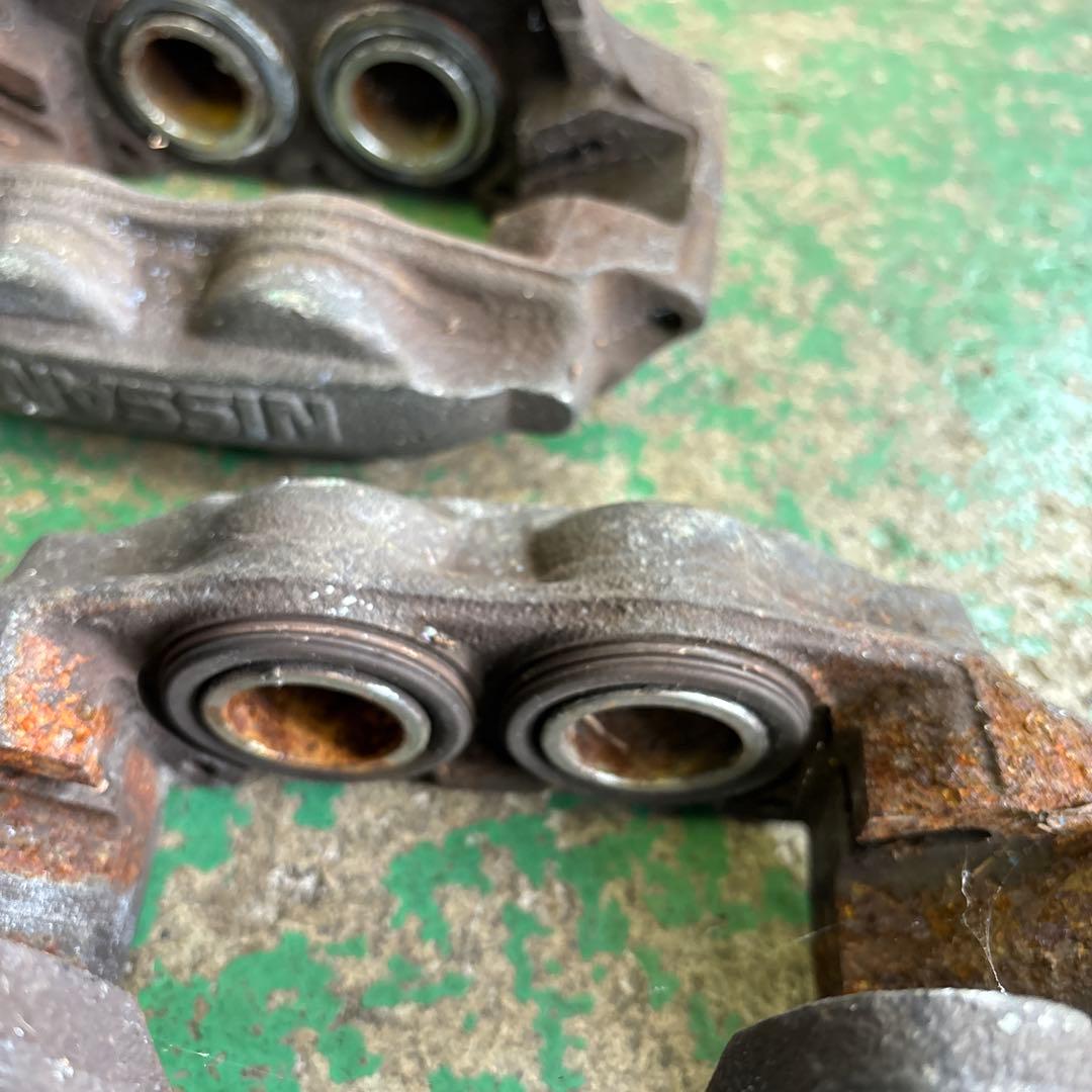 シルビアＳ１４Ｓ１５ ブレーキキャリパー 左右4POT