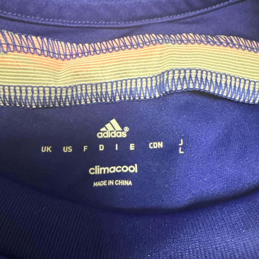 adidas 日本代表 応援Tシャツ L 紫