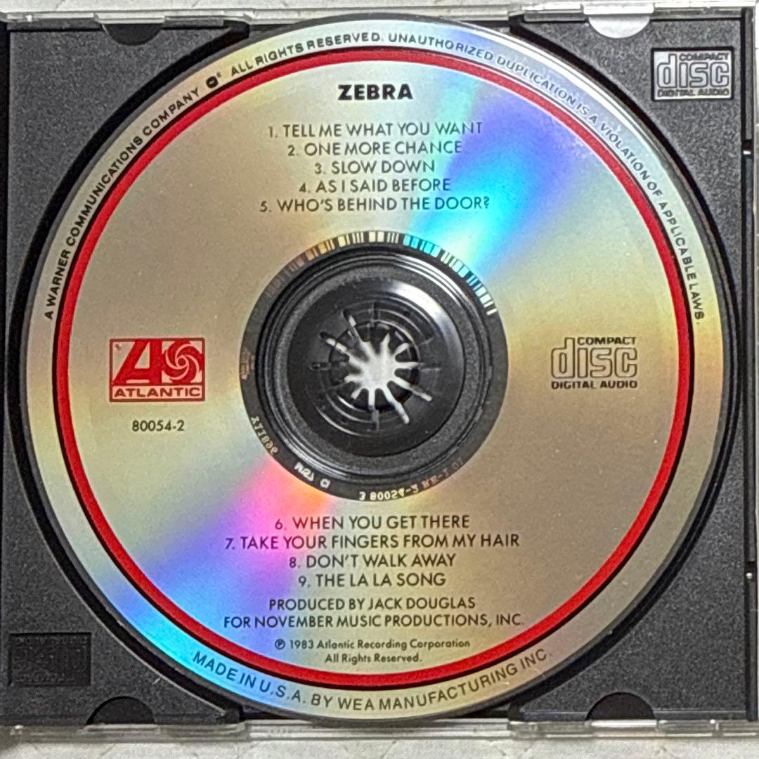 ZEBRA / ゼブラ / 1983年