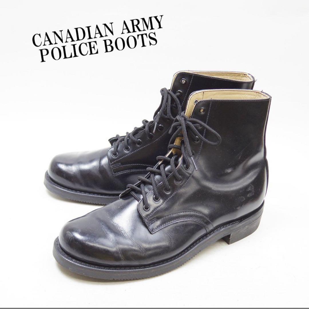 カナダ陸軍ポリスブーツ 黒