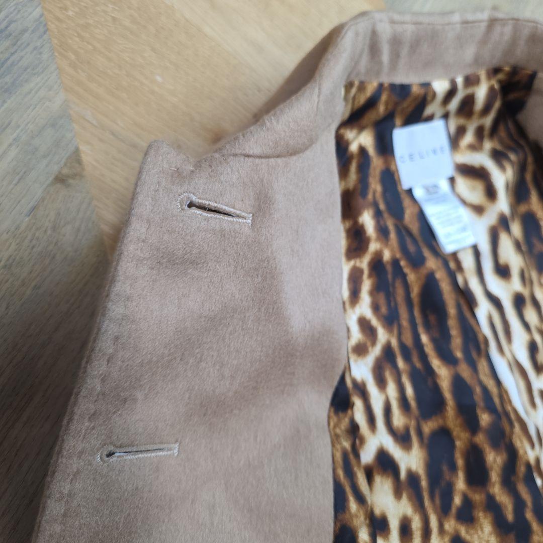 超美品　CELINE ベージュ テーラードジャケット 38　y31