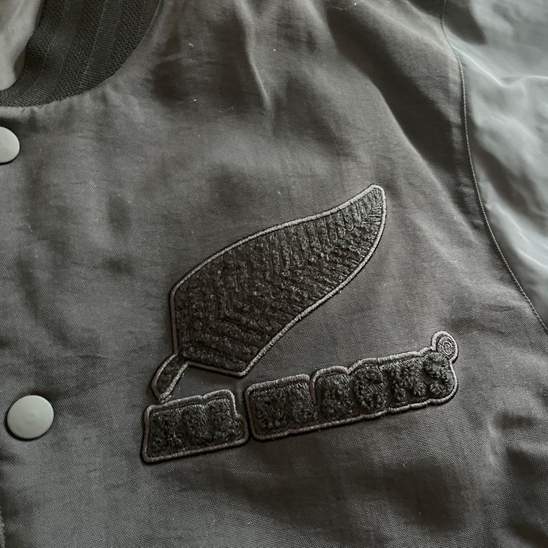 ゆ*や様 adidas スタジャン ブラック 1905年刺繍