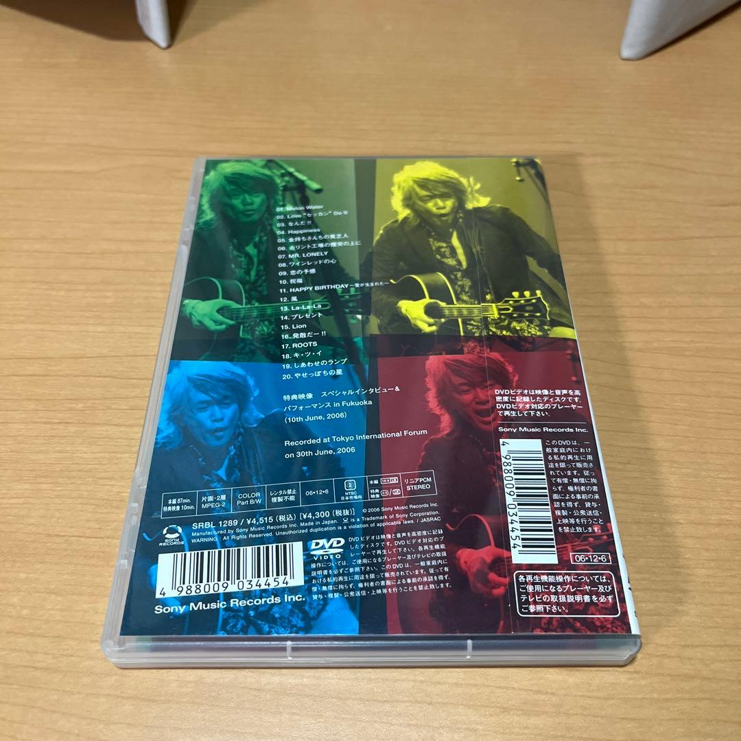 玉置浩二/'06「PRESENT」TOUR LIVE