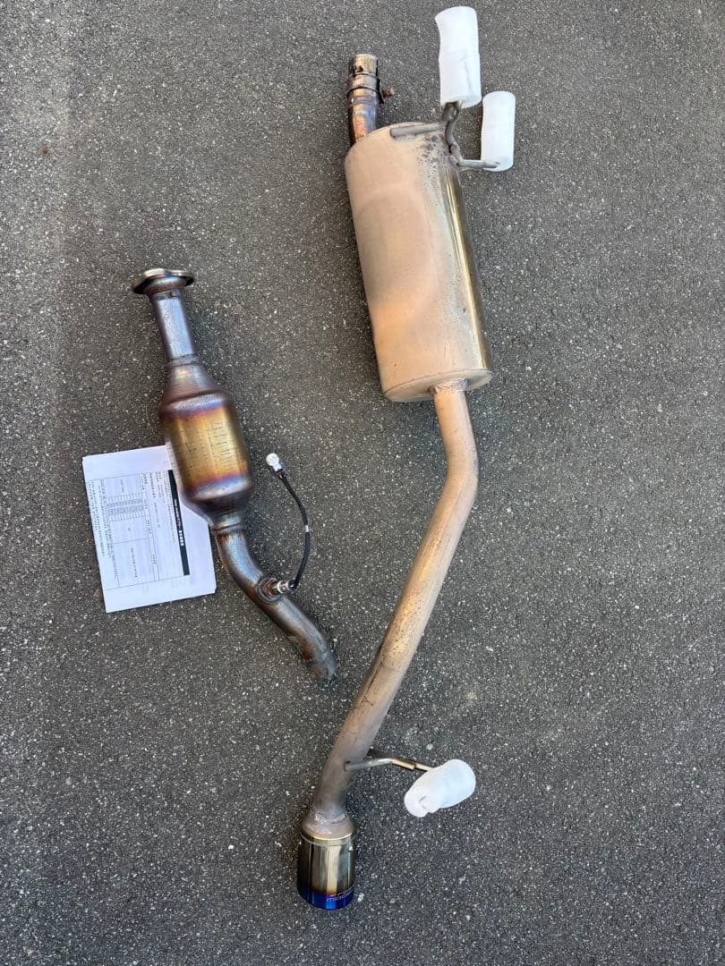 ロッソモデロ・ハイゼットトラック新型適合・中古マフラーs500p・s510p