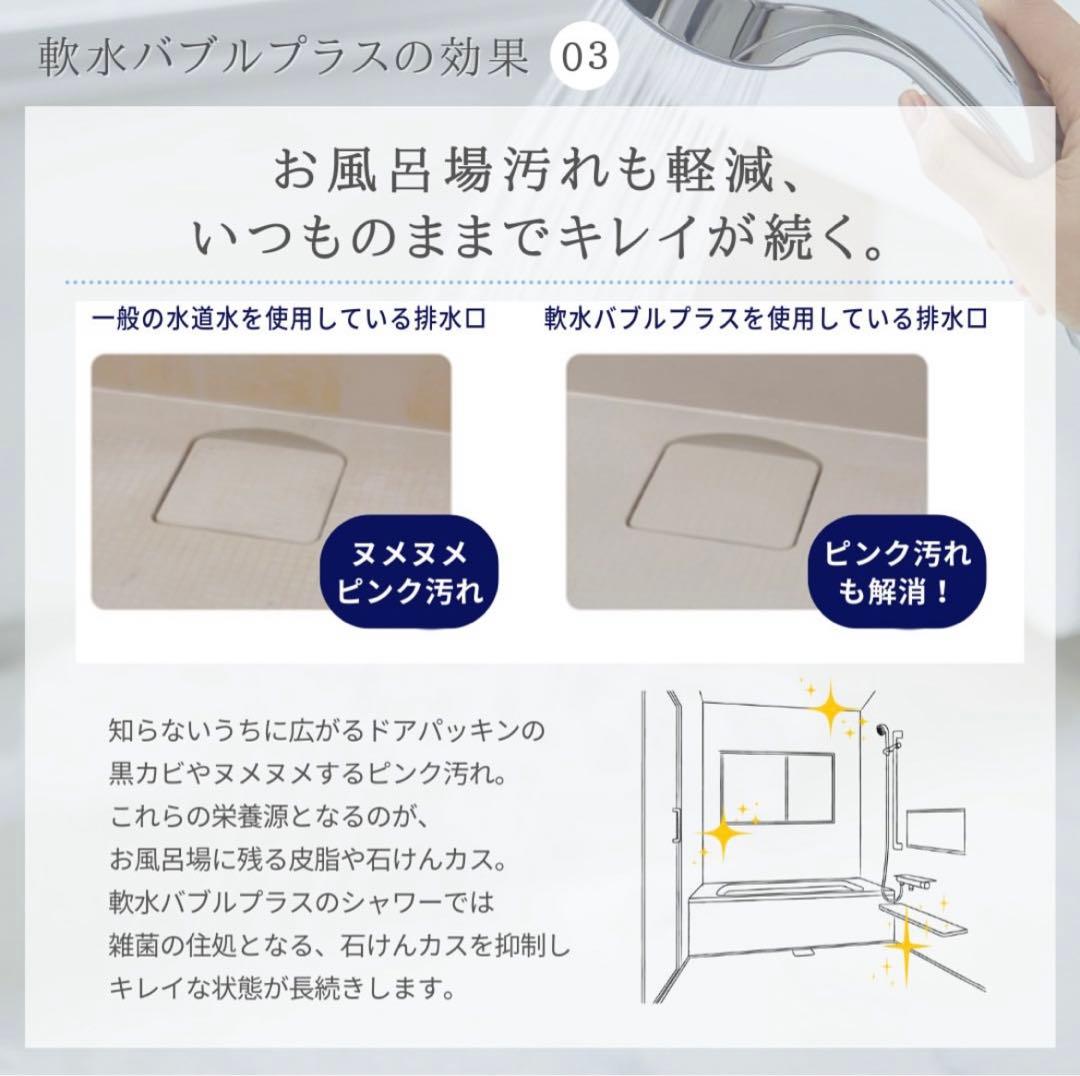 新品未開封【新機種バブルプラス】アクアソフトバブルプラス 超軟水器 ホワイト