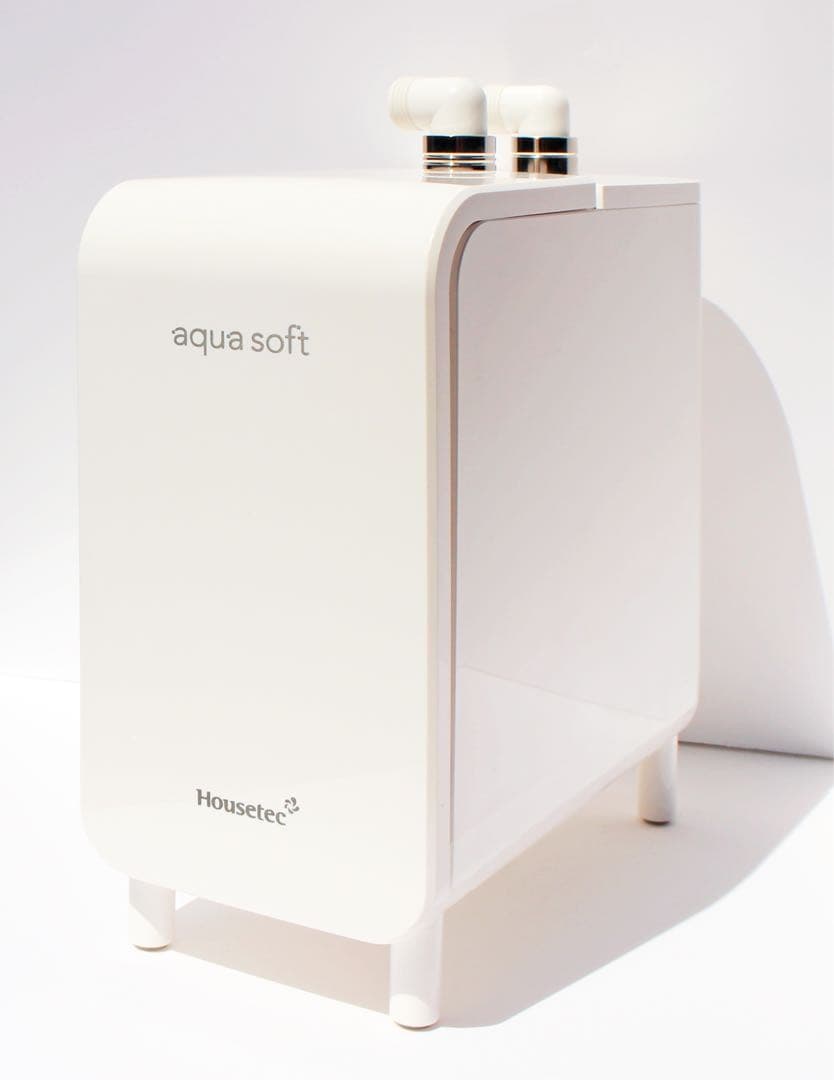 新品未開封【新機種バブルプラス】アクアソフトバブルプラス 超軟水器 ホワイト