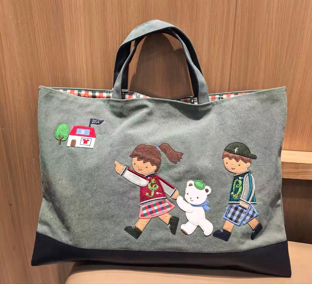 新品　familiar × BEAMS コラボ トートバッグ 辰年 2024