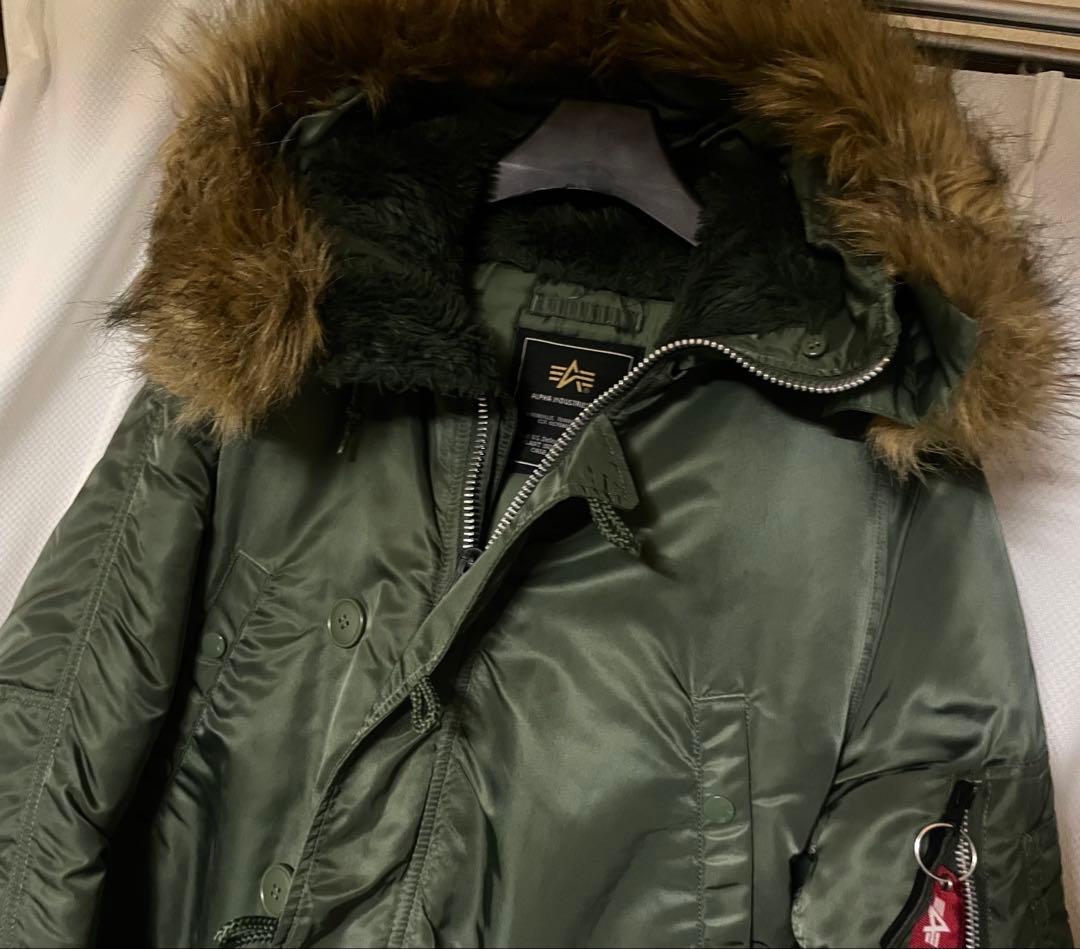 試着のみ　アルファ N3B　ジャパン　スリム　スペック　ミリタリー　japan暖