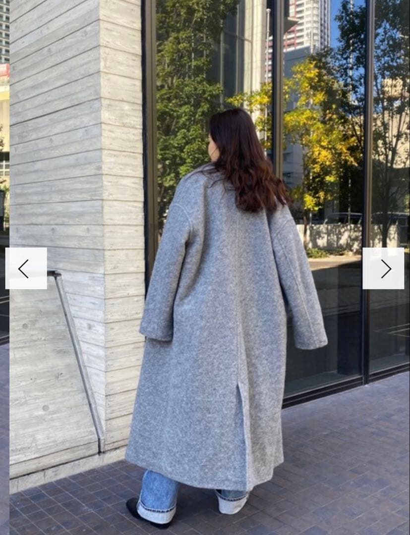 ungrid ／ スライバーチェスターロングコート