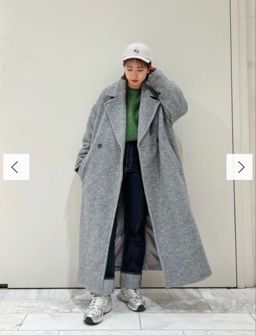 ungrid ／ スライバーチェスターロングコート