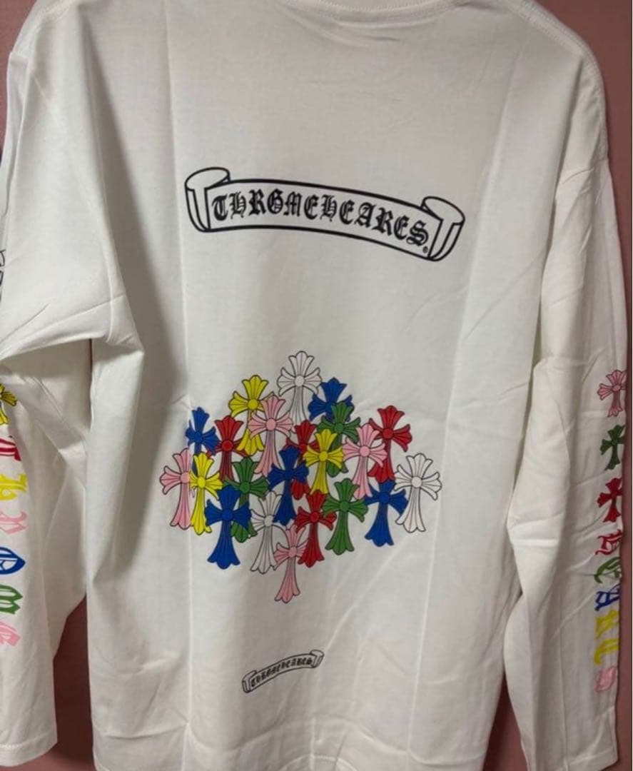 希少 Chrome Hearts マルチカラーホース 長袖 新品