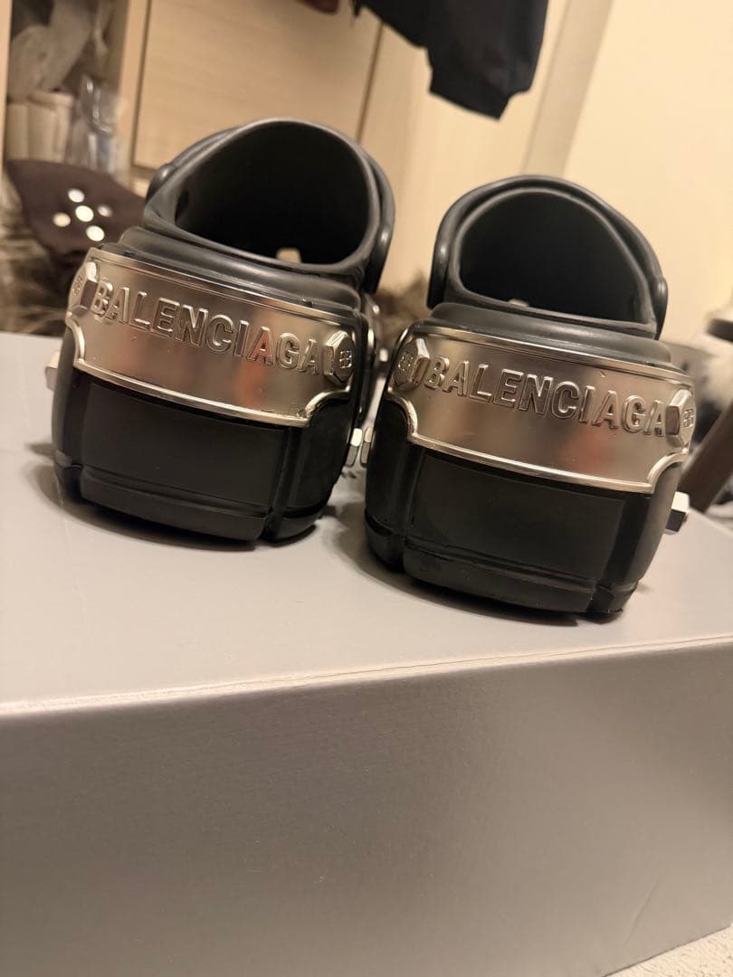 正規品 BALENCIAGA バレンシアガ クロックス ブラック サイズ42