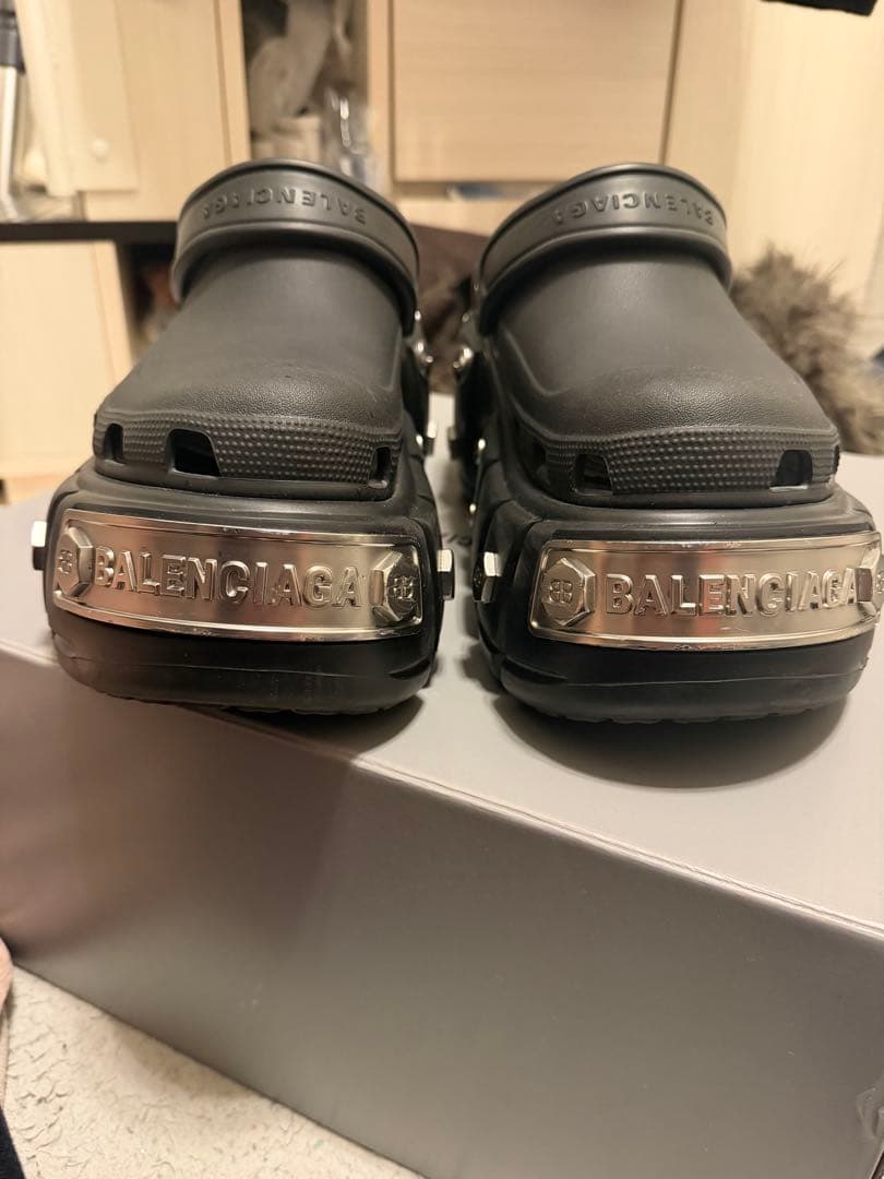 正規品 BALENCIAGA バレンシアガ クロックス ブラック サイズ42
