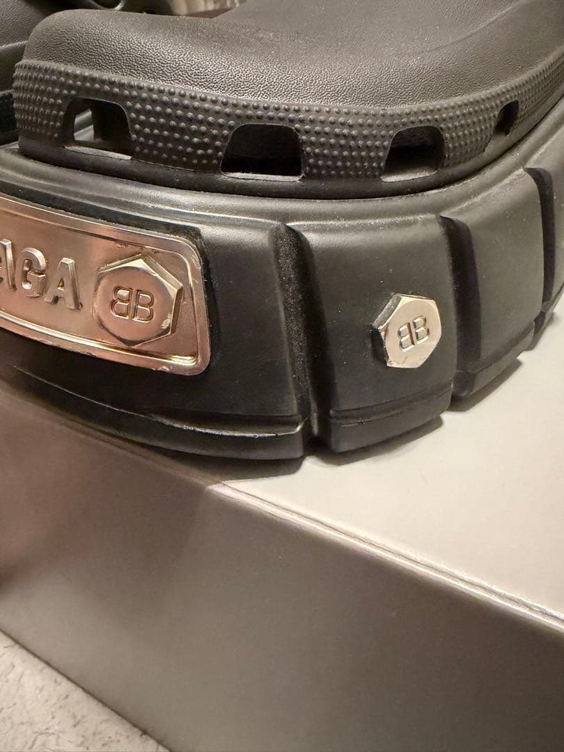 正規品 BALENCIAGA バレンシアガ クロックス ブラック サイズ42