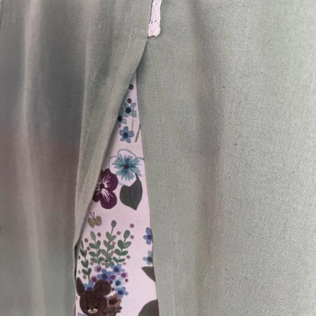 くまのがっこうエプロン 保育士、幼稚園教諭 【４枚セット】