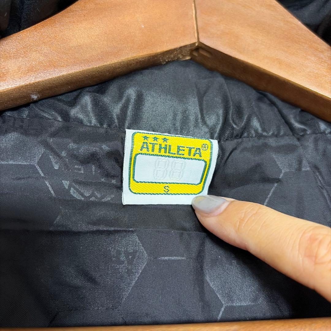 【美品】アスレタ ATHLETA ベンチコート Sサイズ