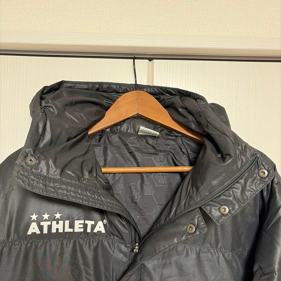 【美品】アスレタ ATHLETA ベンチコート Sサイズ