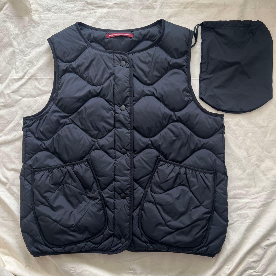 コントワーデコトニエ　ウルトラライトダウンベスト ユニクロ