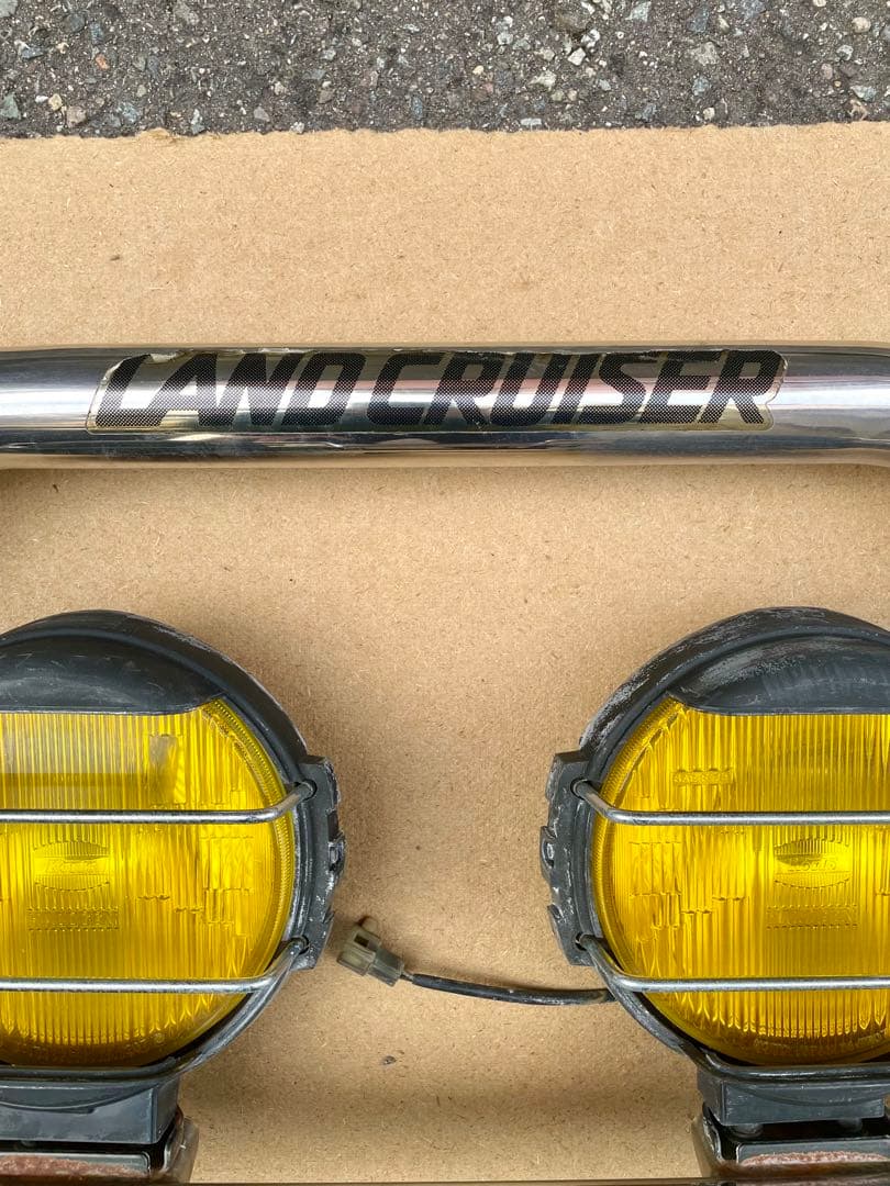 た*も様 トヨタ純正 ランドクルーザー70グリルガード　バンパーガード