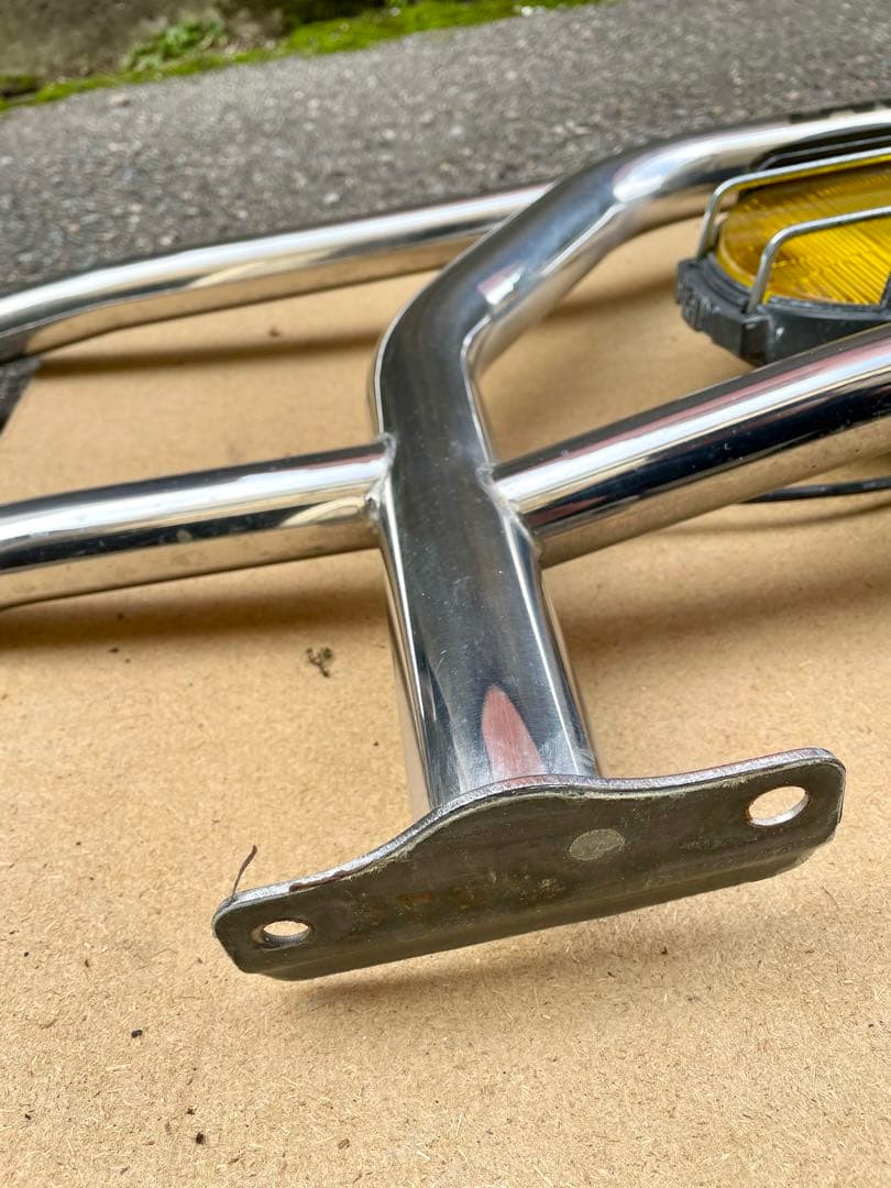 た*も様 トヨタ純正 ランドクルーザー70グリルガード　バンパーガード