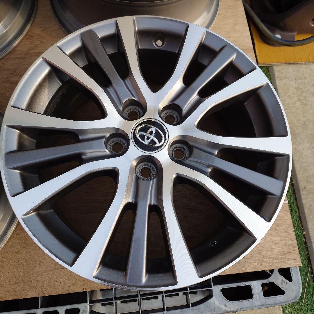 希少！トヨタ 純正ホイール17インチ　4本 ①