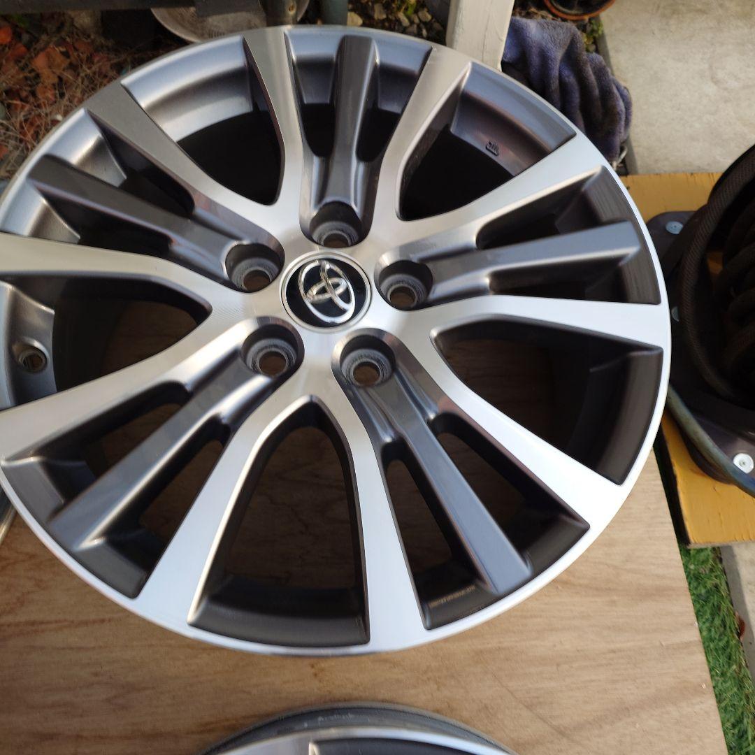 希少！トヨタ 純正ホイール17インチ　4本 ①