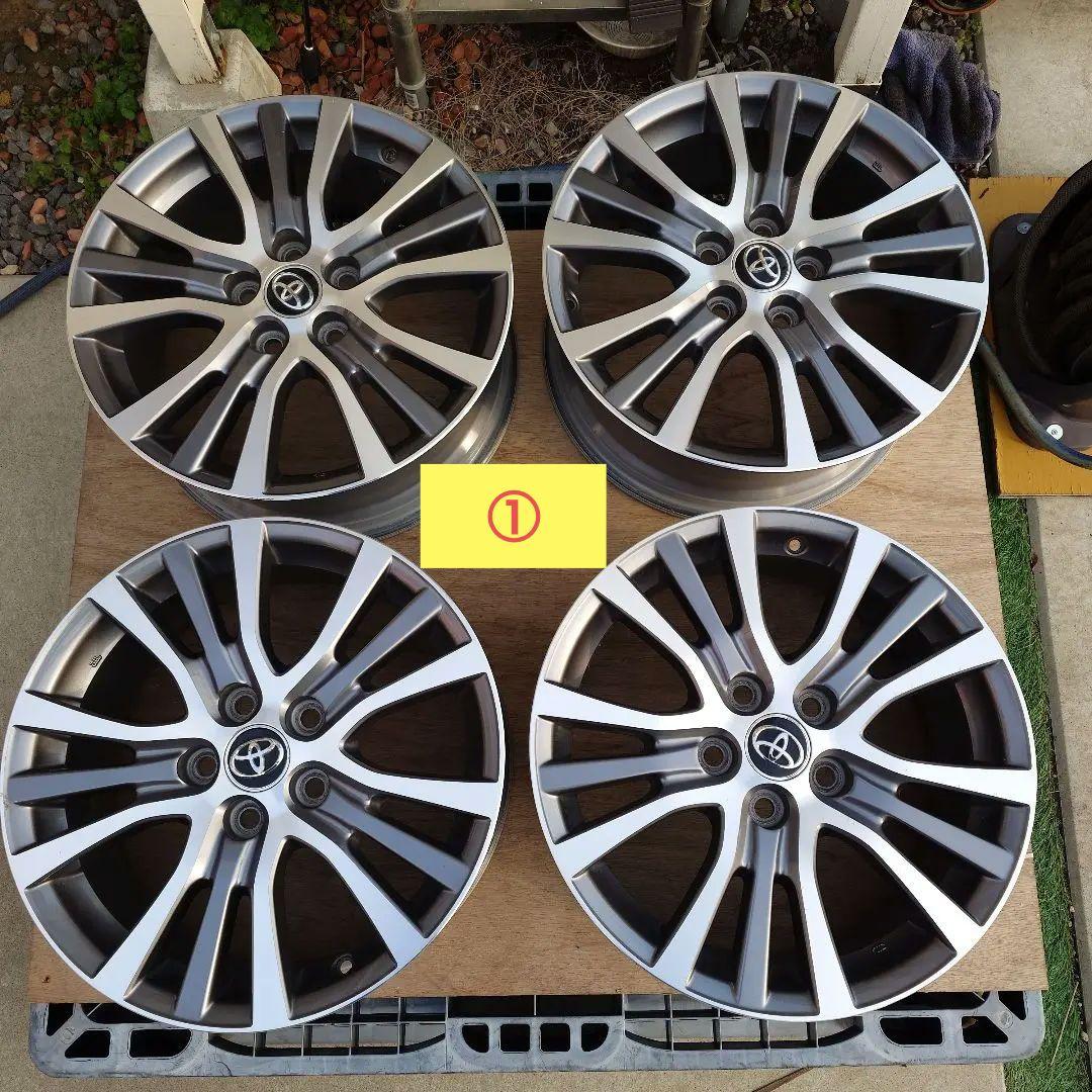 希少！トヨタ 純正ホイール17インチ　4本 ①