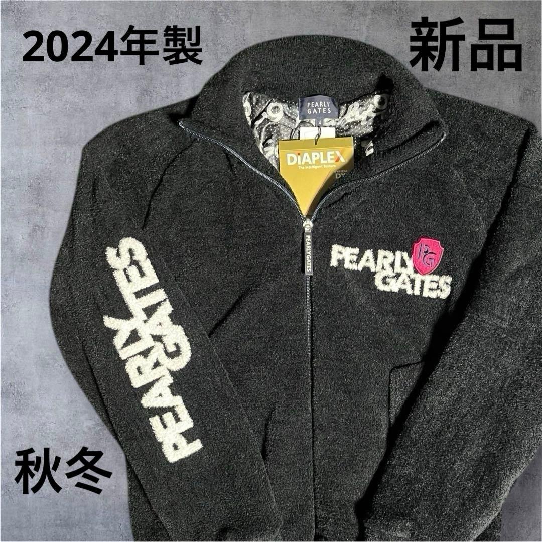 PEARLY GATES パーリーゲイツ　メンズ　ジャケット　ブラック　黒　4