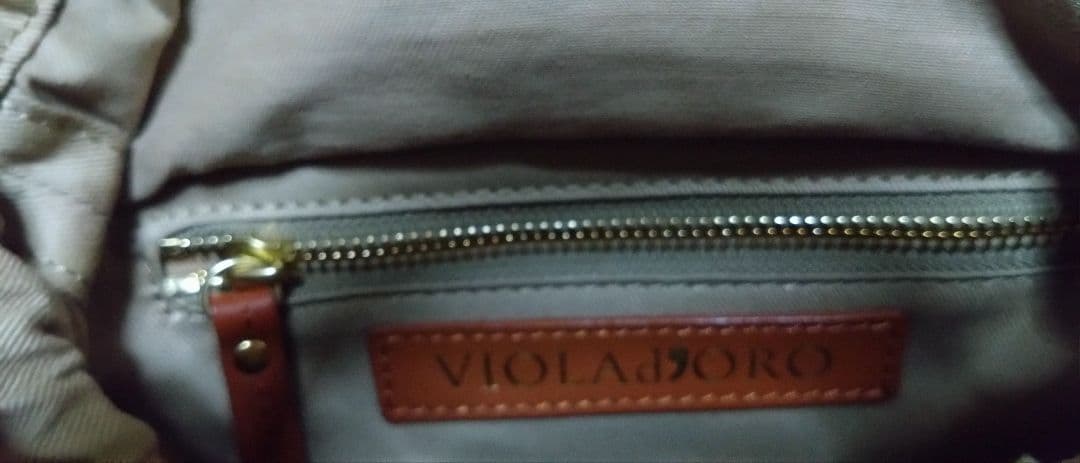 VOLAd'ORO ヴィオラドーロ かごバッグ　ショルダーバック