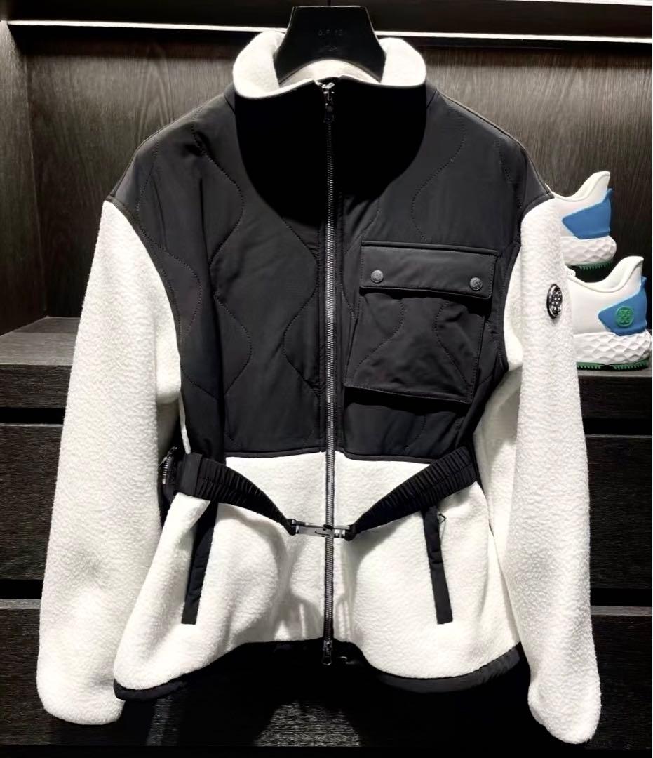 新品未使用 ゴルフ G/FORE ジーフォア レディース ジャケット ボア 長袖