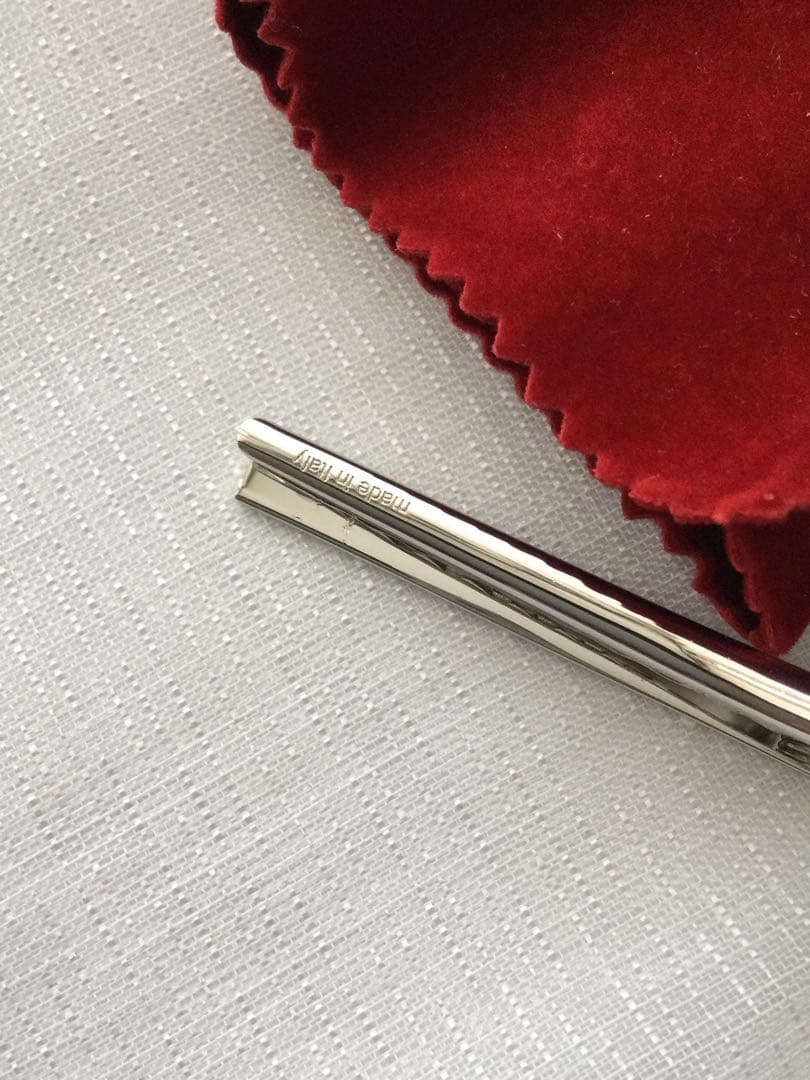 新品 フェラガモ Salvatore Ferragamo ネクタイピン シルバー