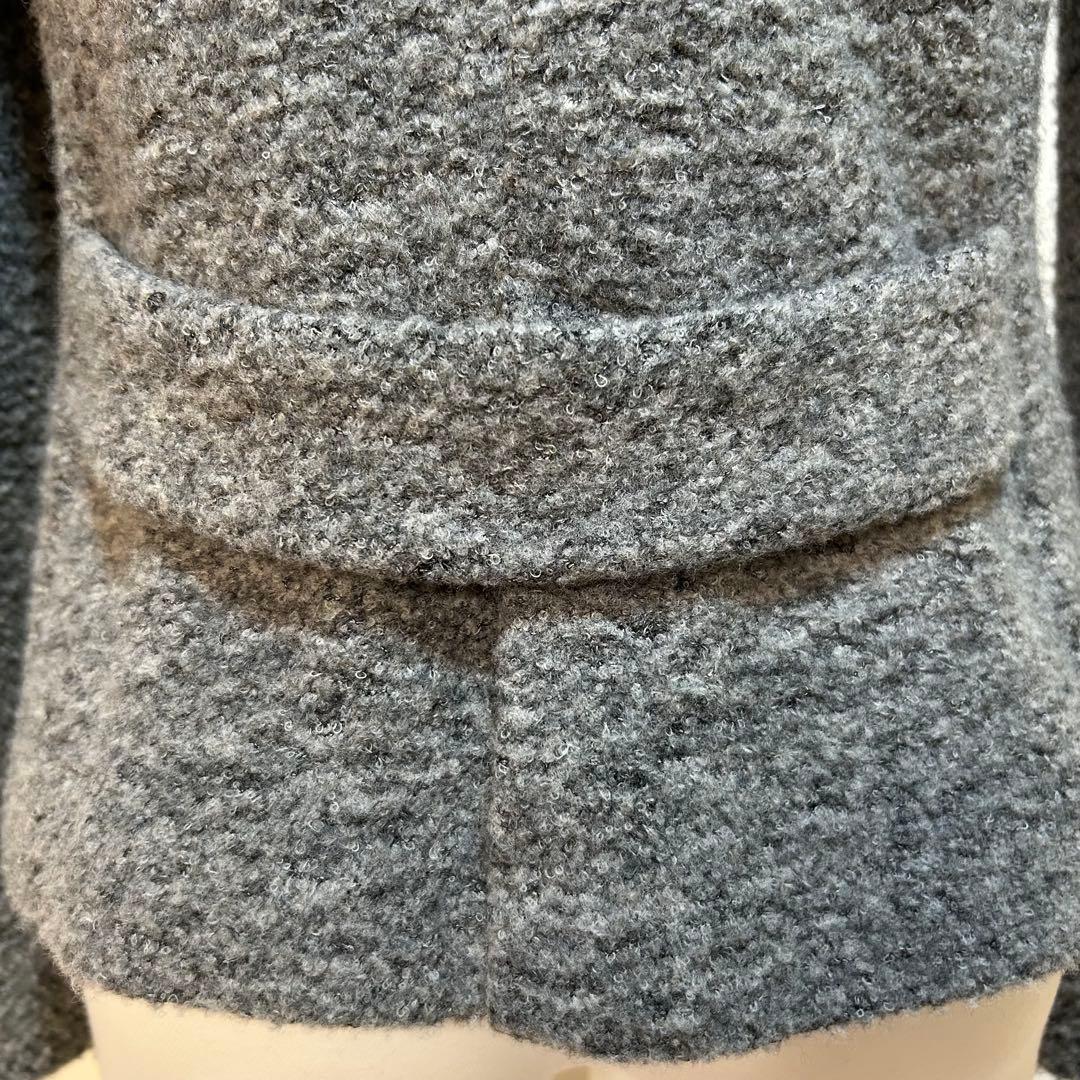 ✨新品✨バーバリーロンドン ウール混ジャケット 起毛ツイード調 2ボタン38